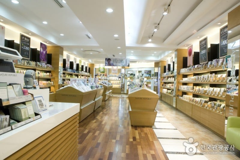 ネイチャーリパブリック(明洞ワールド店)