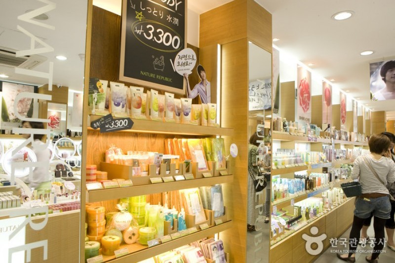 ネイチャーリパブリック(明洞ワールド店)