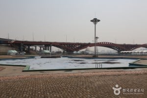 漢江市民公園 望遠プール（野外）
