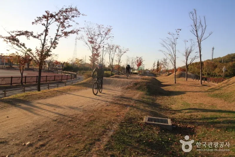 蘭芝漢江公園ＭＴＢコース (2/5)