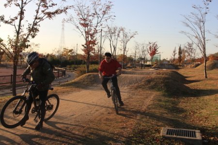蘭芝漢江公園ＭＴＢコース