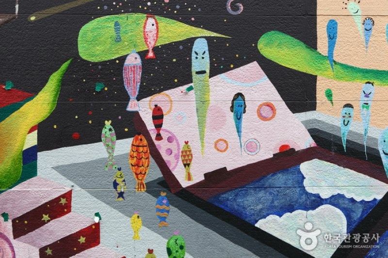 弘大ストリート美術 (Street Art Exhibition) (11/12)