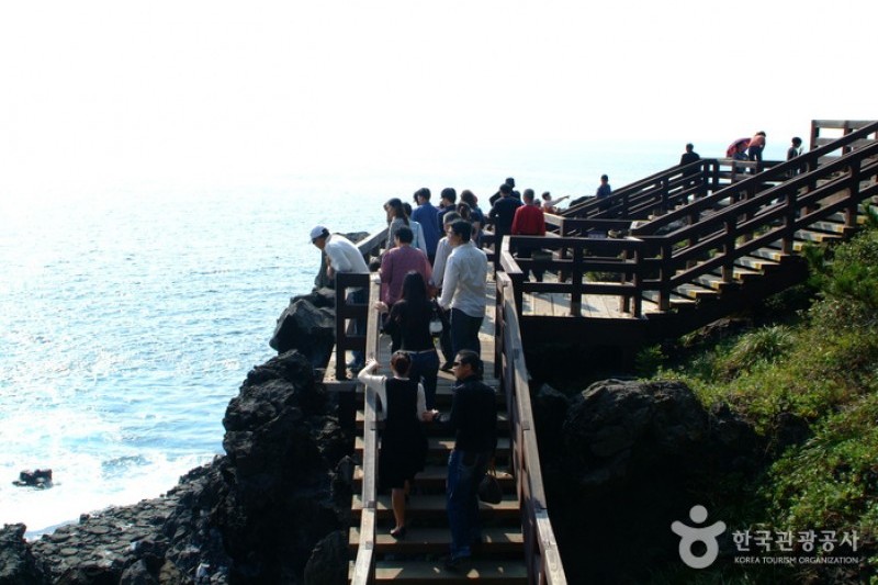 中文、大浦海岸 柱状節理帯 (11/17)