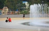 多大浦、夢の夕日噴水
