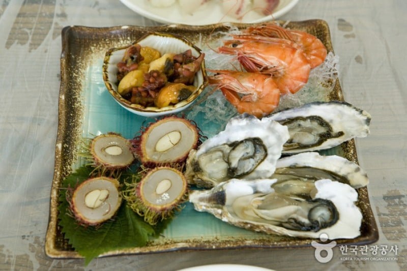 釜山 チャガルチ市場 刺身センター部 (10/10)