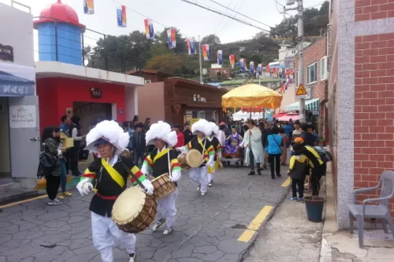 甘川文化村 路地祭り (6/13)