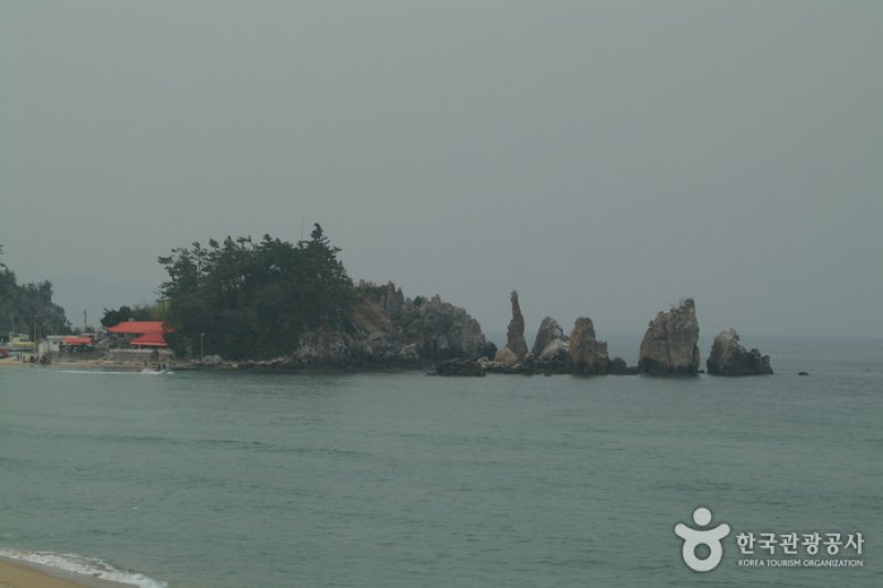 甑山海水浴場（증산해변 (6/7)