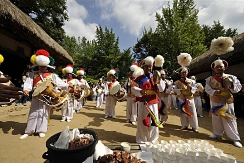 韓国民俗村ハンガウィ大祭り (6/12)