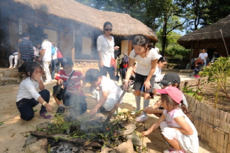 韓国民俗村ハンガウィ大祭り (9/12)
