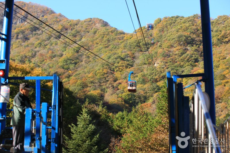 内蔵山ケーブルカー(내장산 케이블카) (9/43)