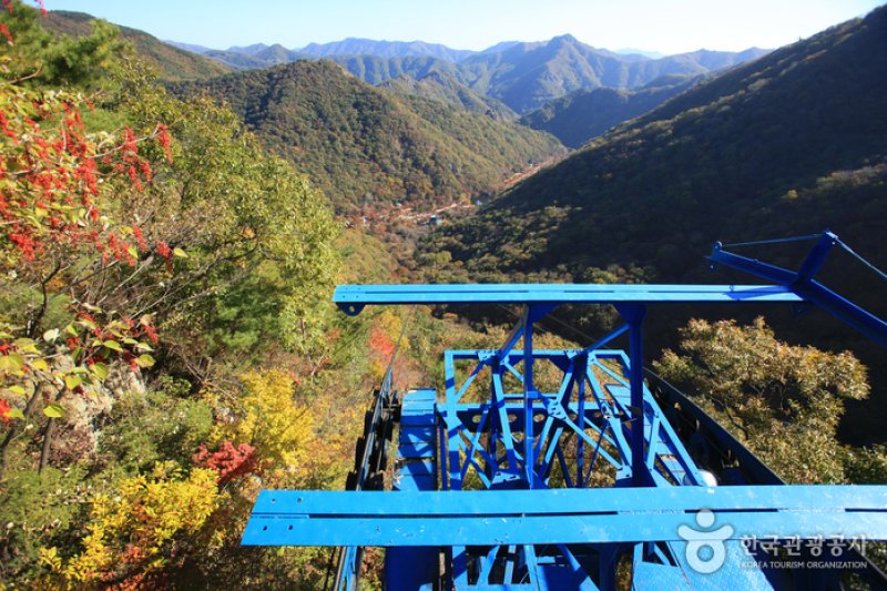 内蔵山ケーブルカー(내장산 케이블카) (16/43)