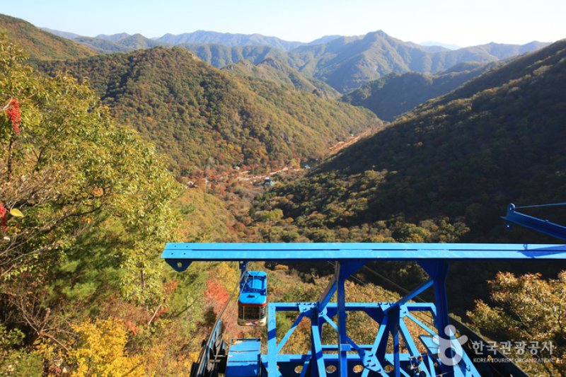 内蔵山ケーブルカー(내장산 케이블카) (17/43)