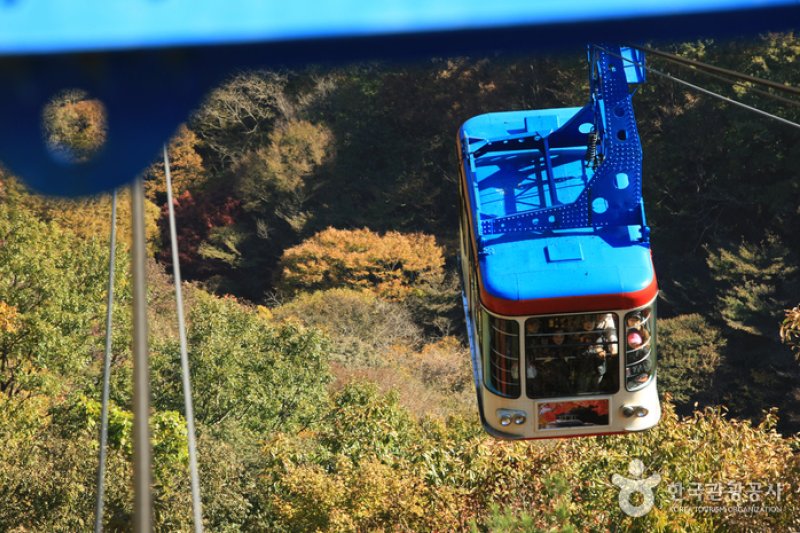 内蔵山ケーブルカー(내장산 케이블카) (21/43)