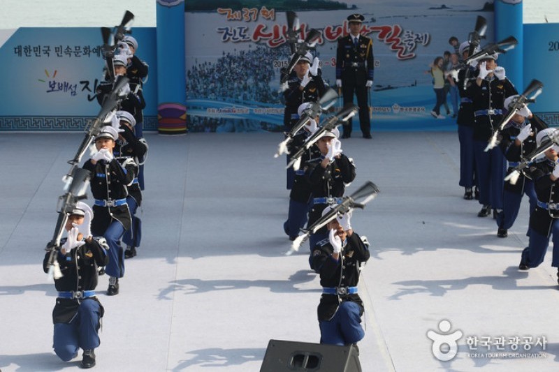 珍島神秘の海割れ祭り (18/32)