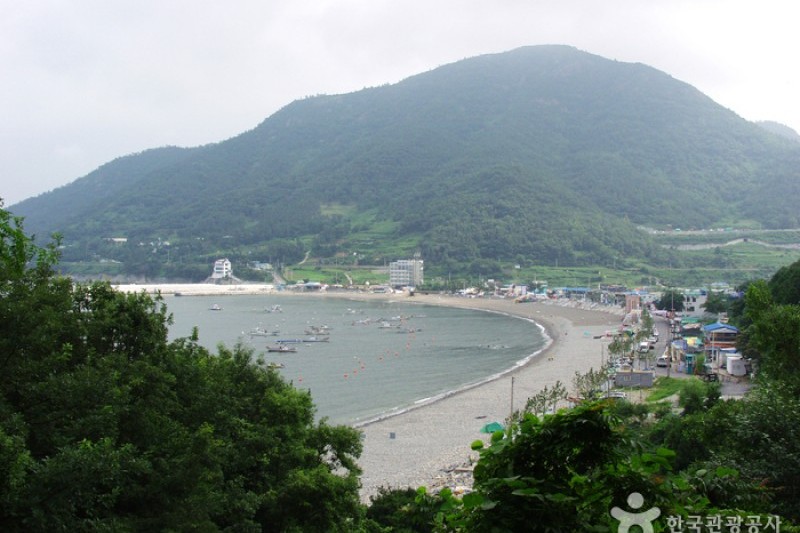 万聖里黒砂海岸（万聖里海水浴場）（만성리 검은모래해변 (5/5)