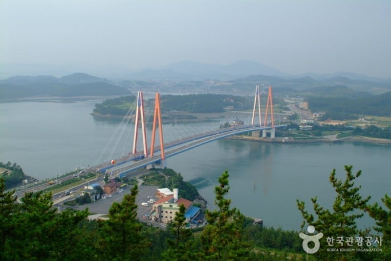 鹿津展望台（鳴梁大戦の地）（녹진전망대 (10/10)