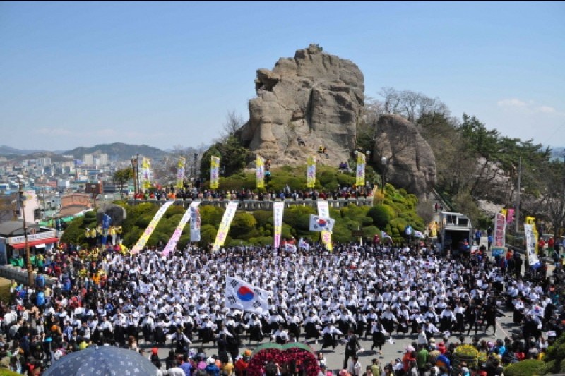 木浦 花咲く儒達山祭り (1/9)