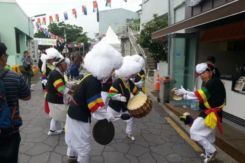 甘川文化村 路地祭り (13/13)