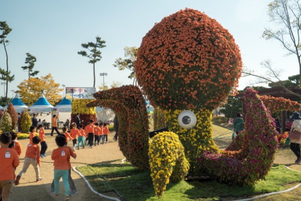 巨済島花祭り