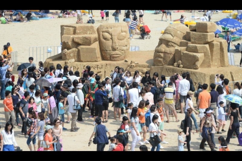 海雲台砂祭り (3/4)