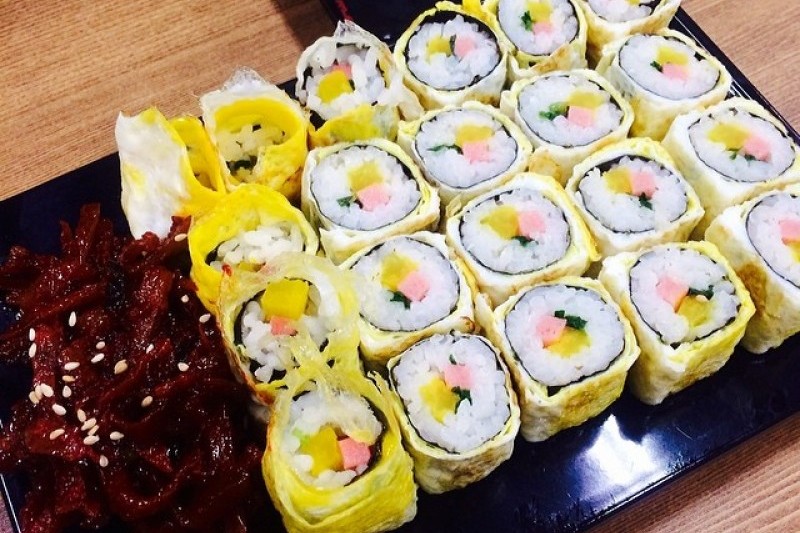 チンスンジャキンパプ（진순자김밥） (12/13)