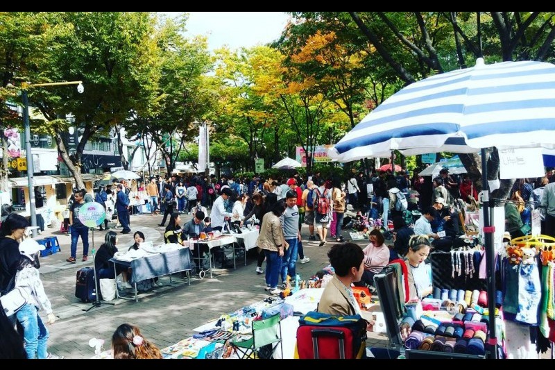 弘大前芸術市場フリーマーケット (21/34)