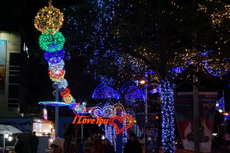 海雲台ラッコ光祭り（해운대라꼬 빛축제） (4/16)