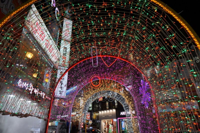 海雲台ラッコ光祭り（해운대라꼬 빛축제） (8/16)