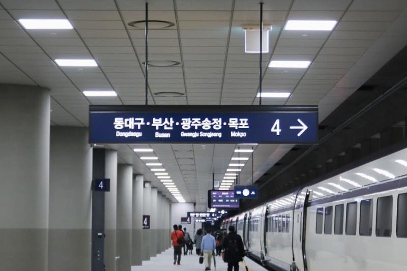 水西駅 SRT (Super Rapid Train) (1/12)