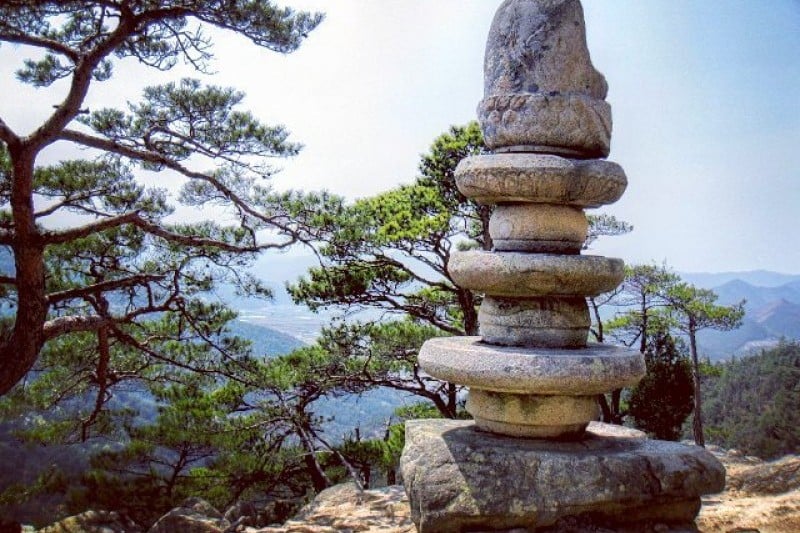 慶州 骨窟庵 磨崖如來坐像 (4/5)