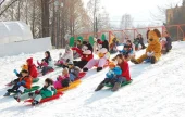 ハーブヒルズ雪ソリゲレンデ