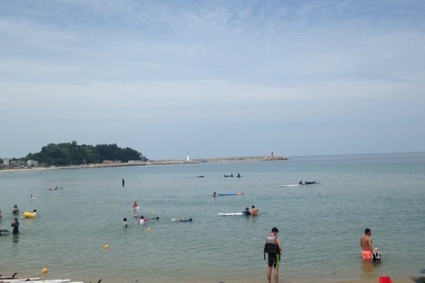 【韓国旅行】近頃人気のサーフポイント！「竹島海水浴場」