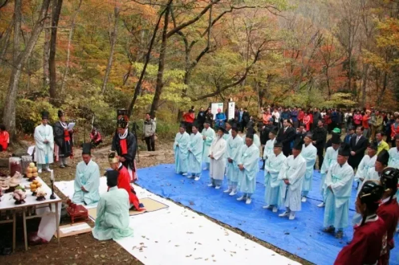 智異山ピア谷紅葉祭り (2/3)