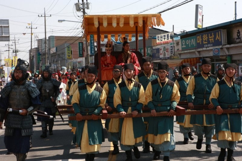 益山薯童祭り (6/9)