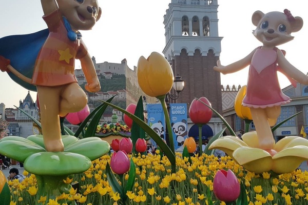 【韓国旅行情報】 120万本の花の祭典、エバーランドチューリップ祭りが3月16日より開催