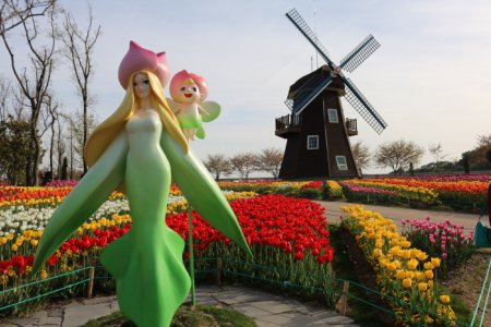 順天湾国家庭園 春花祭り（순천만국가정원 봄꽃 축제 2018 ）