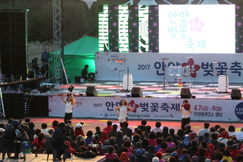 安養忠勲桜祭り（안양충훈 벚꽃축제 2018） (9/10)