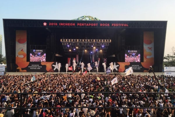 【韓国旅行情報】 仁川ペンタポートロックフェスティバル、8月10より開催！