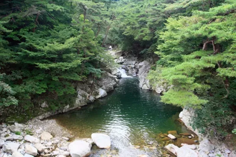 紅流洞渓谷 (4/6)