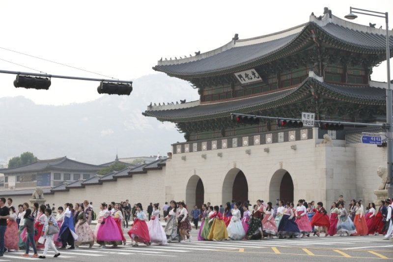 鍾路韓服祭り（종로한복축제） (1/10)
