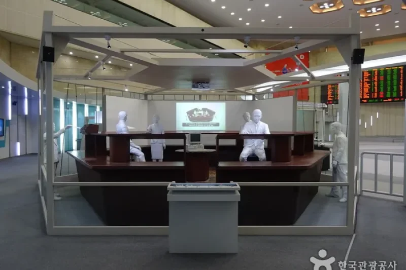 韓国証券取引所 KRX広報館（한국증권거래소 KRX홍보관）