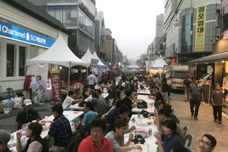 文化の通り チメク祭り（문화의거리 치맥축제） (6/6)