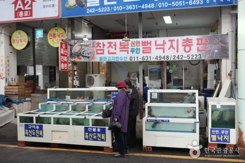 木浦自由市場（南珍夜市場）（목포 자유시장 (남진야시장)） (3/15)