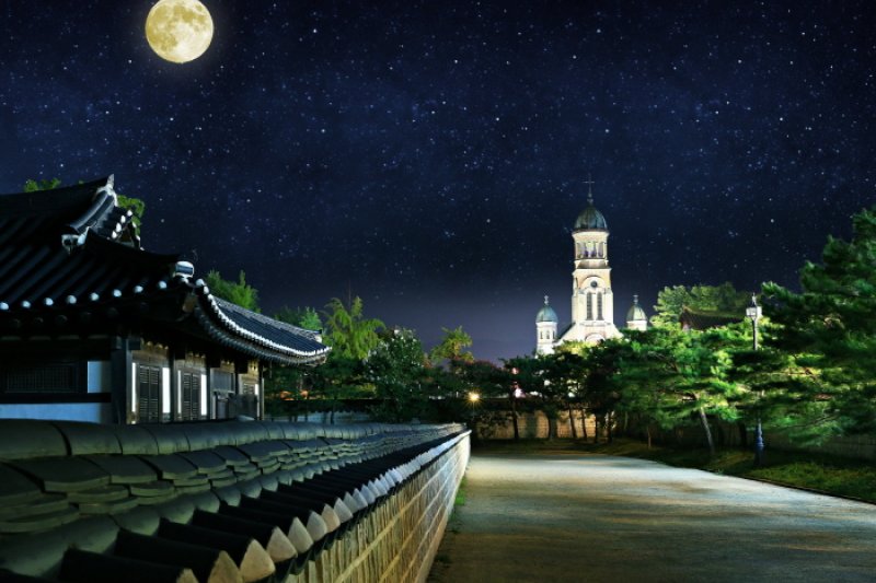 全州韓屋村慶基殿「王との散策」（전주 한옥마을 경기전 왕과의 산책） (7/9)