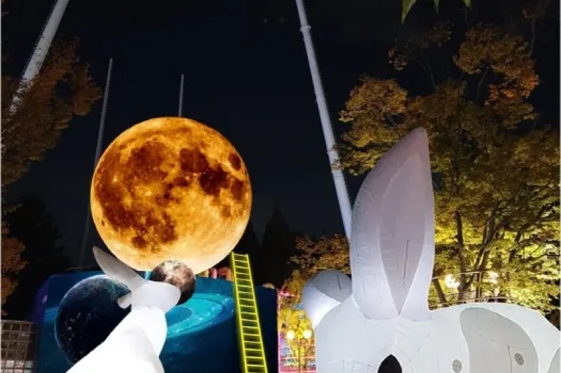 ソウルランド冬の光祭り(서울랜드 겨울 빛축제） (2/14)