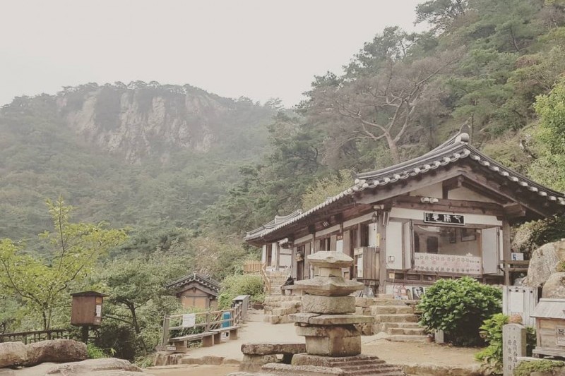 慶州 南山 神仙庵磨崖菩薩半跏像（경주 남산 신선암 마애보살반가상） (5/7)