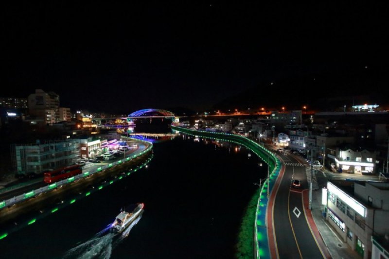 統営 夜の海 夜景ツアー（통영밤바다 야경투어） (1/4)