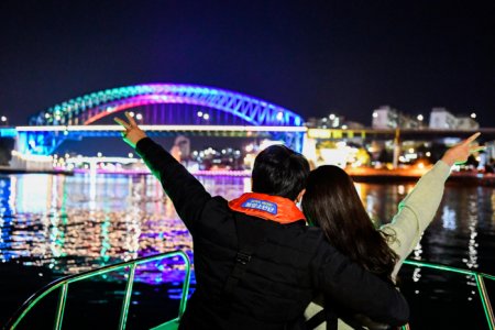 統営 夜の海 夜景ツアー（통영밤바다 야경투어）