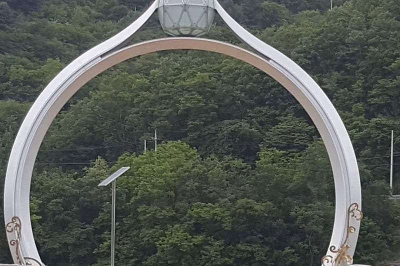 華川 指輪橋＆アルルテーマ樹木公園（화천 반지교&아를테마수목공원） (4/7)