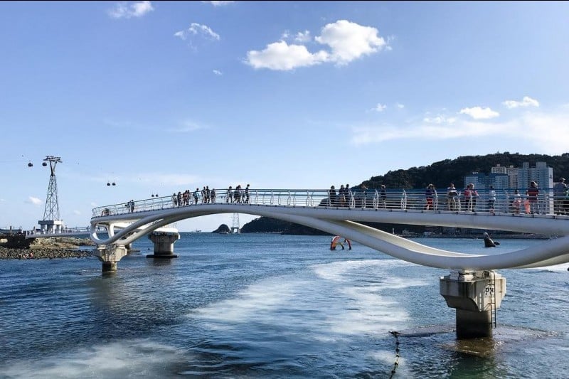 松島クルム散策路（スカイウォーク）（송도 구름산책로(스카이워크)） (8/29)